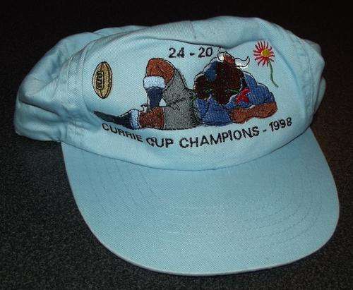 Old 1998 Blue Bulls Currie Cup Champions Cap