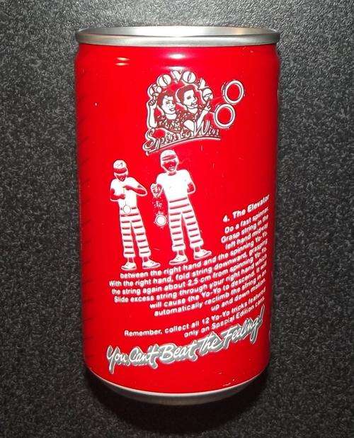 Old Coca Cola Go Yo Yo No.4 The Elevator Coke Can