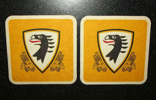 Vintage GANTER Pilsner German Beer Coaster Set