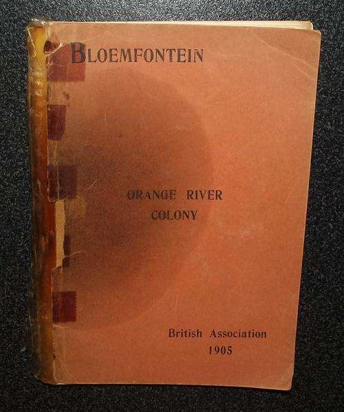 Old 1905 Bloemfontein Orange River Colony Booklet