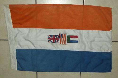 Old Pre 1994 South African Cotton Flag