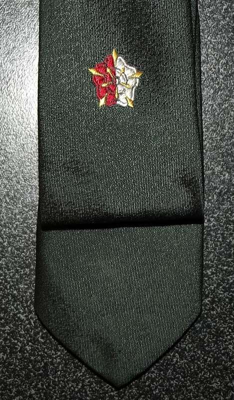 Old Made in Rhodesia Green Insignia Tie