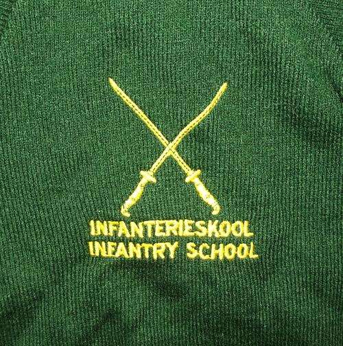 SADF Infantry School Green Pullover Jersey