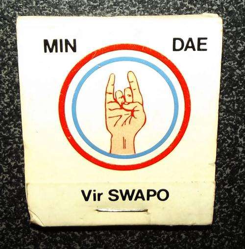 Old Border War Min Dae Vir SWAPO Matchbox