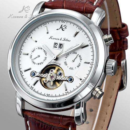 *FREE DELIVERY* KRONEN & SOHNE Tourbillon Automatic Watch BOXED w/ PAPERS