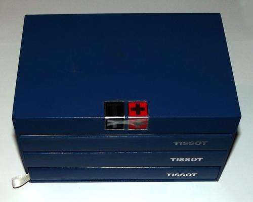 Old TISSOT Large Blue Watch Case