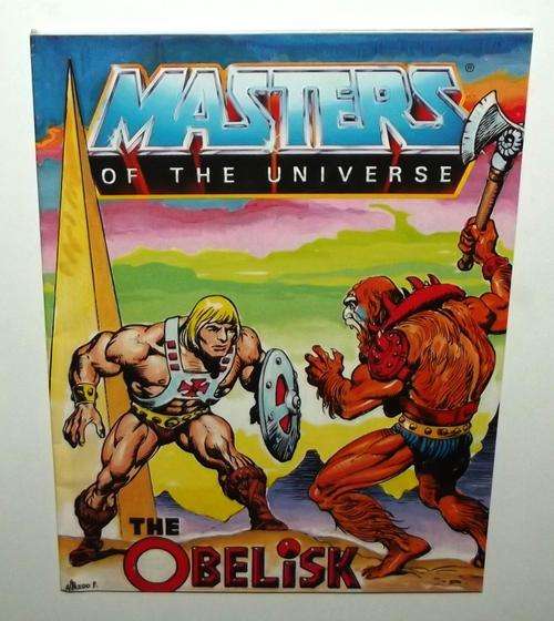 Old 1984 Mattel Masters of the Universe The Obelisk Mini Comic Book
