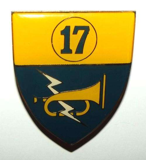 SADF 17 Reception Depot Metal Shoulder Flash