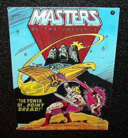 1982 Mattel Masters of the Universe MOTU The Power of Point Dread! Comic Book