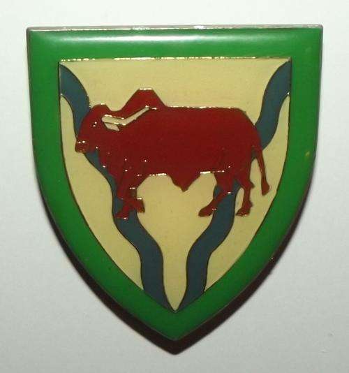 SADF Theunissen Commando Metal Shoulder Flash