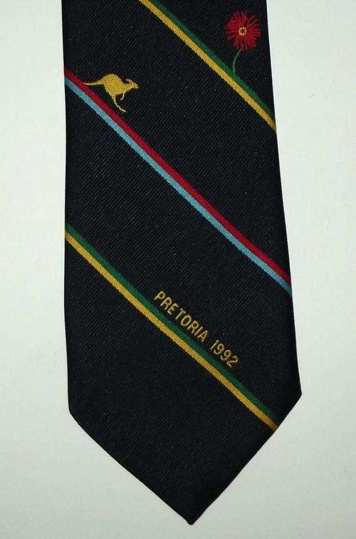1992 Pretoria Australia vs Northern Transvaal Rugby Tie