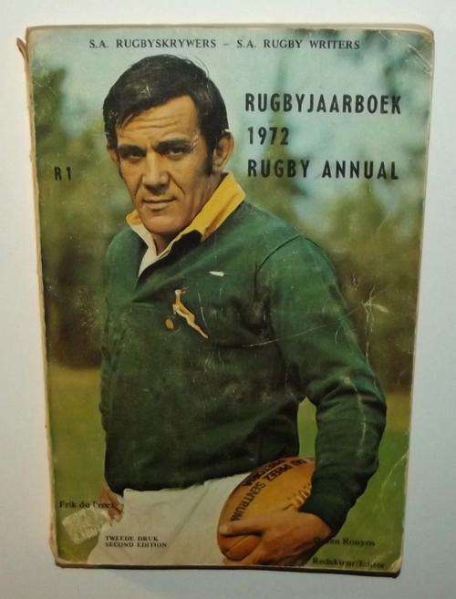 1972 South African Rugby Bilingual Annual