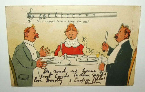 1905 Used Miller & Lang National Series Comic Humour Postcard