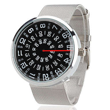 *NEW* DESIGNER Three Moving Circles Black Dial Quartz Unisex Watch FREE COURIER