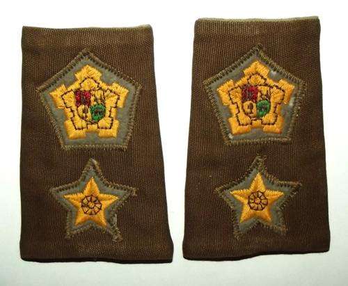 SADF Army Commandant Nutria Cloth Rank Pair