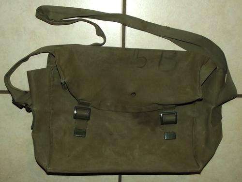 Old Military Webbing Shoulder Patrol Bag