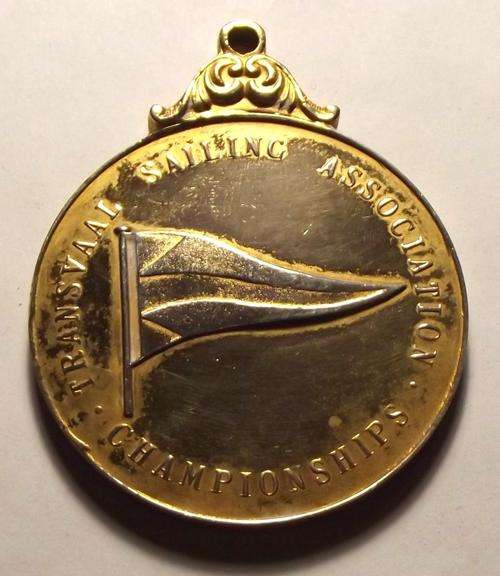 Old Transvaal Sailing Association Championships Medal