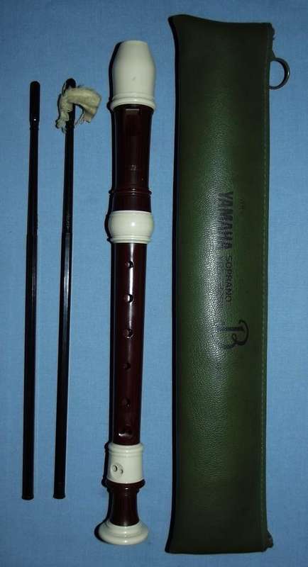 Vintage YAMAHA YRS-312BII Soprano B Recorder
