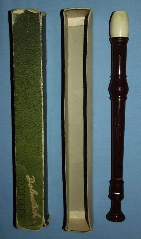 Vintage DOLMETSCH Made in England Descant Recorder