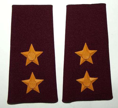 SADF Medical Services Lieutenant Rubber Shoulder Ranks