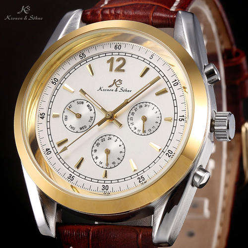 *FREE COURIER* KRONEN & SOHNE Imperial Series Automatic Mechanical Men's Watch BOXED w/ PAPERS