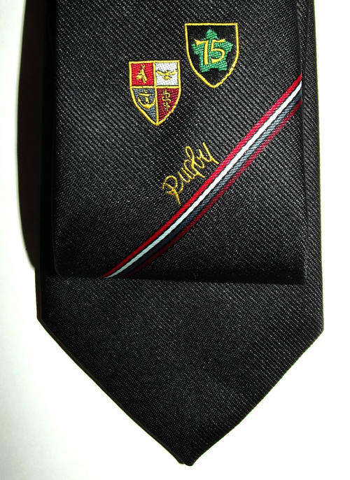 SADF 75th Anniversary Rugby Insignia Tie