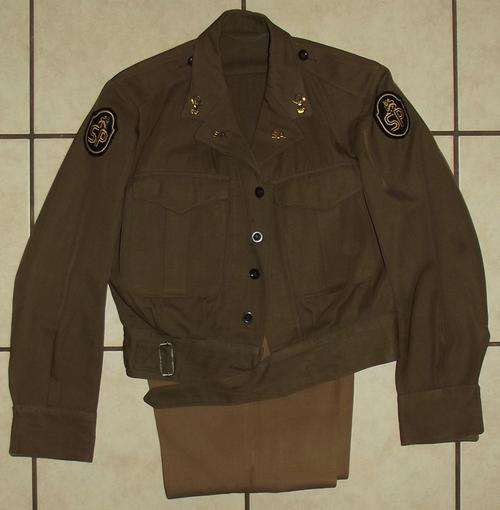 1968 SADF State President Guard Combat Bunny Jacket + Trousers