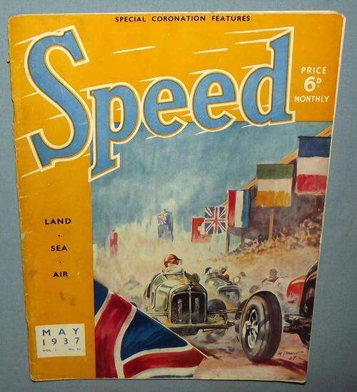 May 1937 British Racing Drivers' Club Speed Magazine