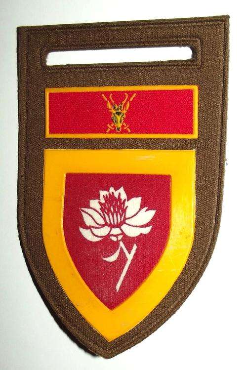 SADF Army Womans College Nutria Rubber Shoulder Flash