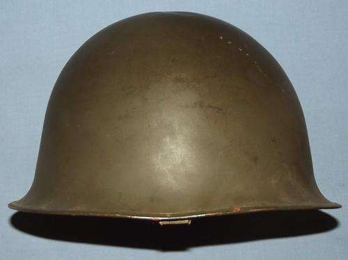 1970's SADF Army "Staaldak" Green Steel Helmet + Inner