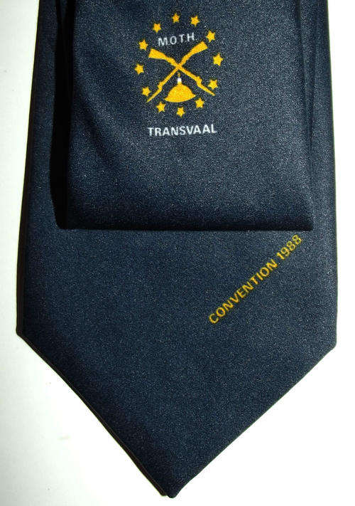 1988 Transvaal MOTH Memorable Order of Tin Hats Convention Tie