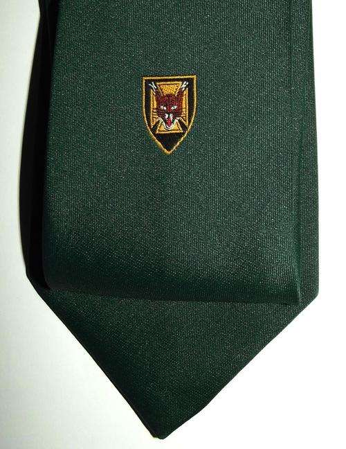 SADF 7 SA Infantry Green Insignia Tie