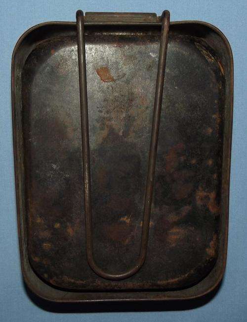 Old Rhodesia Army Metal Dixie Mess Tin