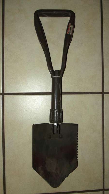 Old Military Foldable Field Spade