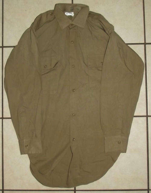 1970 SADF Army Work Dress Long Sleeve Shirt