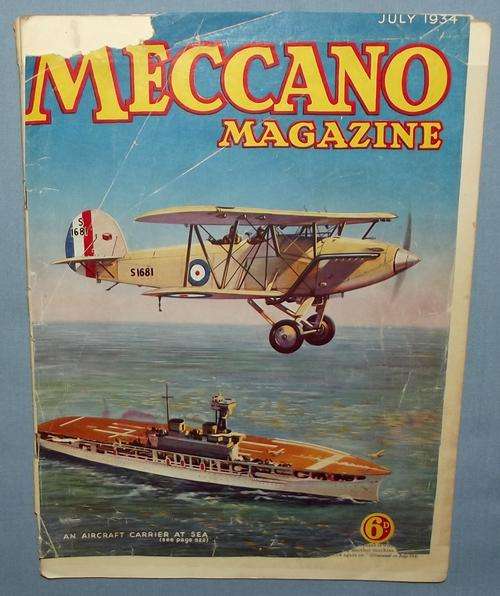 Rare July 1934 MECCANO Magazine