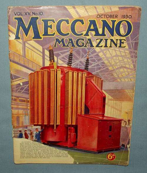 Rare October 1930 MECCANO Magazine