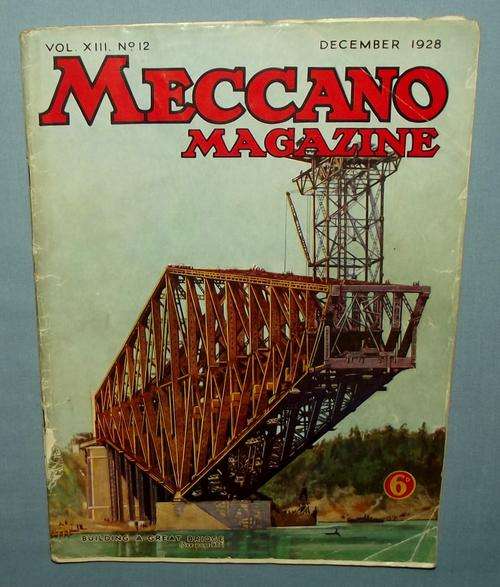 Rare December 1928 MECCANO Magazine