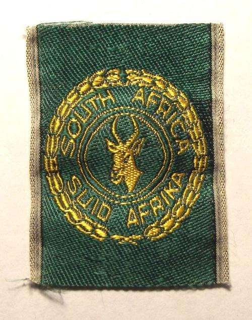 Old South African Boy Scouts Bilingual Green Springbok Patch Badge