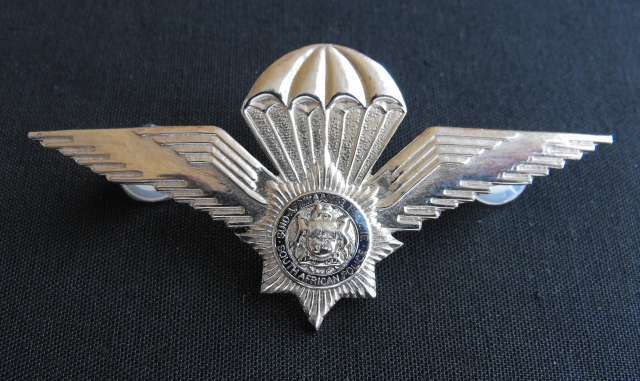 SA POLICE SPECIAL TASK FORCE CHROME PARA WING