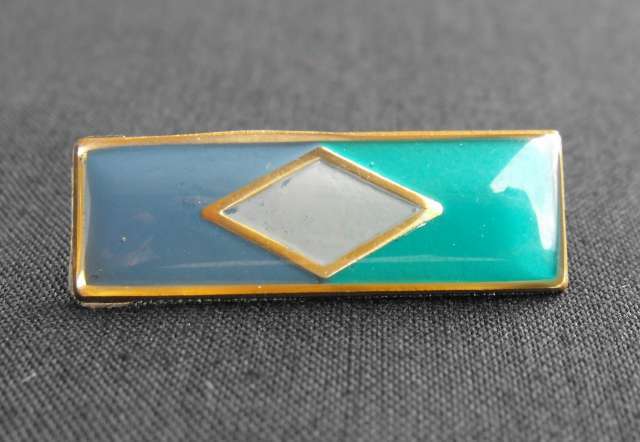 SOUTH WEST AFRICA SIGNALS METAL BERET BAR