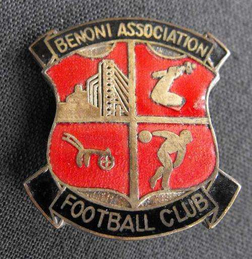 OLD BENONI ASSOCIATION FOOTBALL CLUB BUTTONHOLE BADGE
