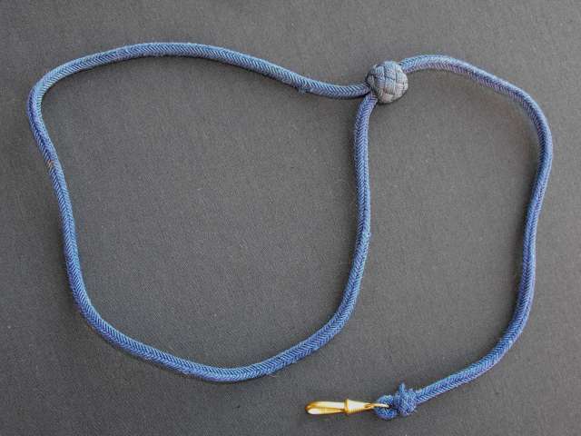 OBSOLETE SA POLICE BLUE LANYARD