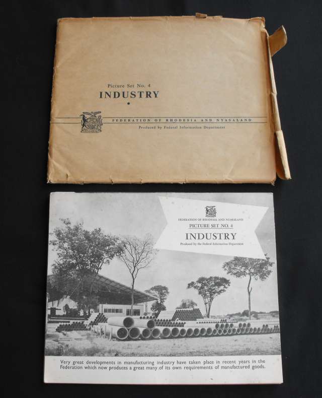 FEDERATION OF RHODESIA AND NYASALAND INDUSTRY PICTURE SET