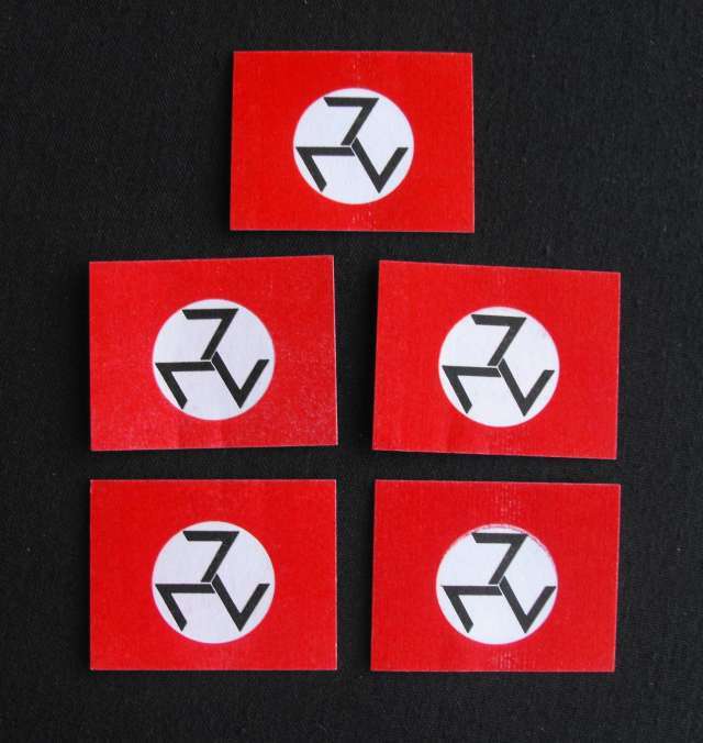 LOT OF 5 AWB STAMPS