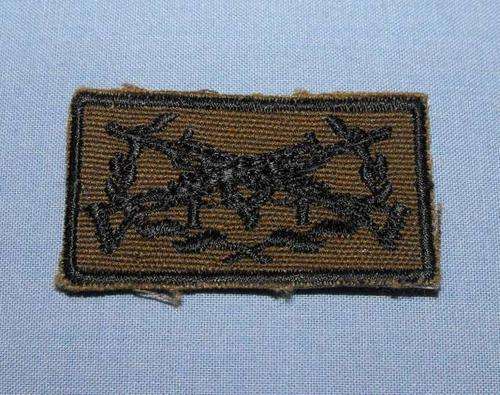 SOUTH WEST AFRICA ARMY 1st CLASS SHOTTIST CLOTH BADGE