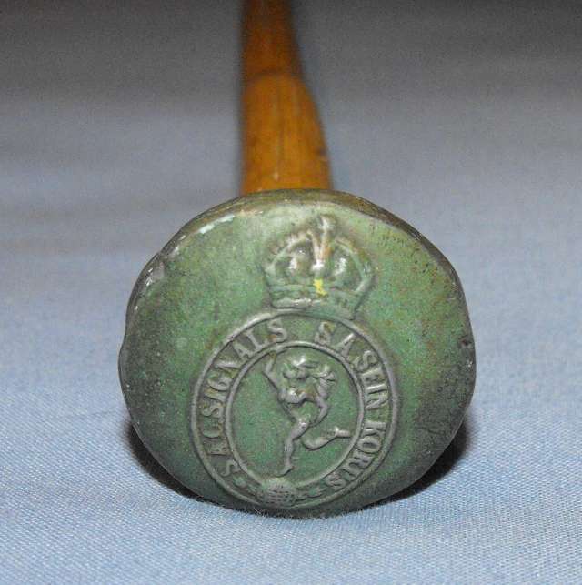 WW2 ERA SA SIGNAL CORPS SWAGGER STICK