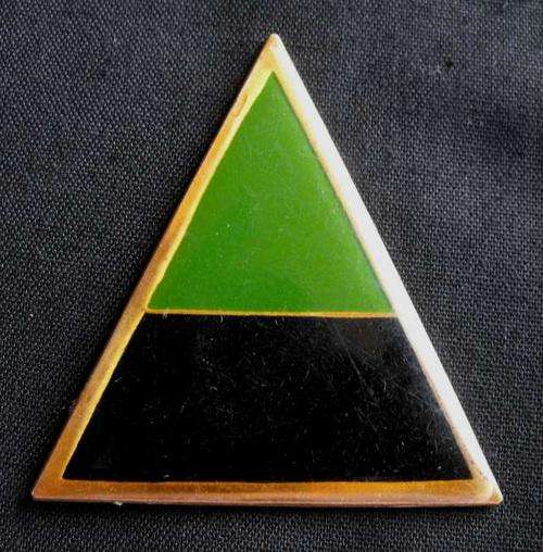 SADF INFANTRY A COMPANY METAL SHOULDER FLASH