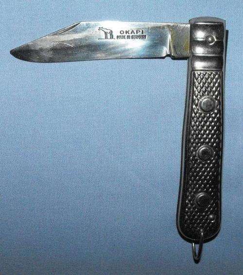 OLD OKAPI MADE IN GERMANY POCKET KNIFE