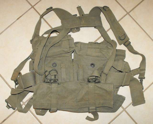 SADF ARMY WEBBING KIDNEY POUCHES